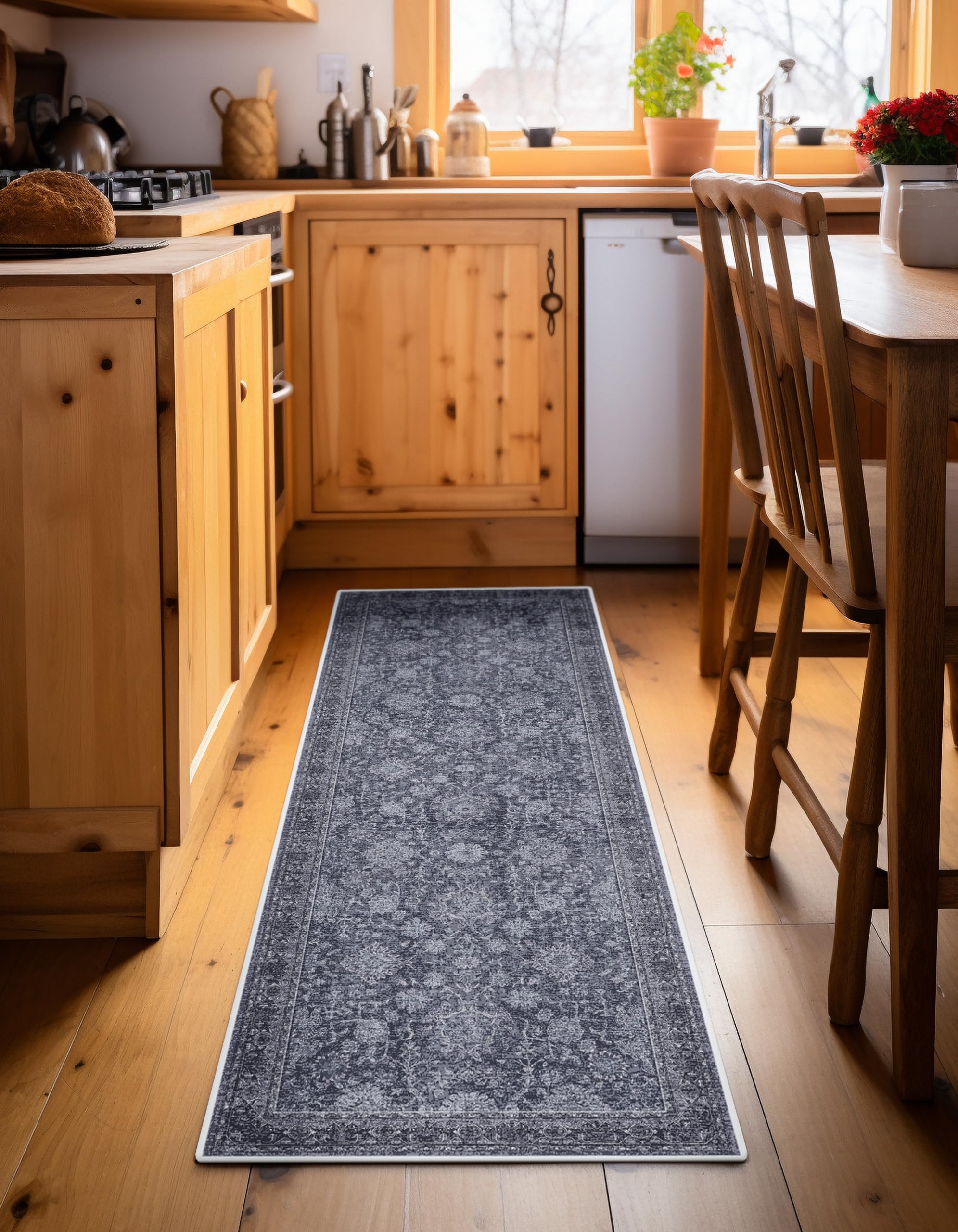 Runner Rug 2’x6’ Washable Rug Runners for Hallways Entryway Kitchen Runner Rug deals